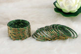 Parakeet Green Glass Bangles
