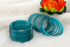 Radium Glass Bangles (Set of 24)