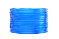 Blue Glass Bangles (Set of 24)