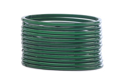 Green bangles front