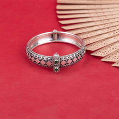 Green and Red Glass Bangles (Set of 48)